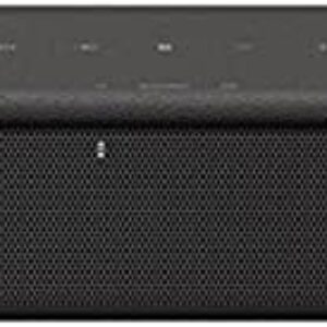 Sony S100F 2.0ch Soundbar with Bass Reflex Speaker, Integrated Tweeter and Bluetooth, (HTS100F), easy setup, compact, home office use with clear sound black