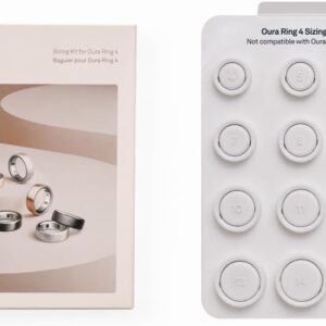 Oura Ring 4 Sizing Kit - Size Before You Buy Oura Ring 4 - Unique Sizing - Receive Credit for Purchase