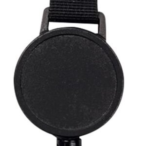 Retractable Anti-Theft Phone Holder Extendable Key Chain Lanyard Holder Phone Strap with Carabiner Keys Phone Accessories for Travel Hiking (Black)