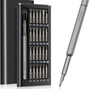 24-in-1 Small Precision Screwdriver Set, Made of Premium S2 Steel, Professional Mini Magnetic Repair Tool Kit by Doimeri