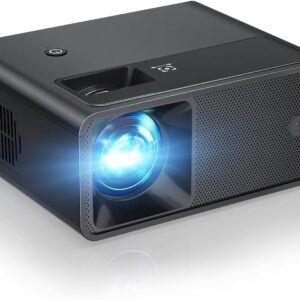 CiBest Mini Projector, 2025 Upgraded Full HD 1080P Support Video Projector, Portable Small Movie Projector, Compatible with iOS/Android/Windows/TV Stick/Box/USB/HDMI