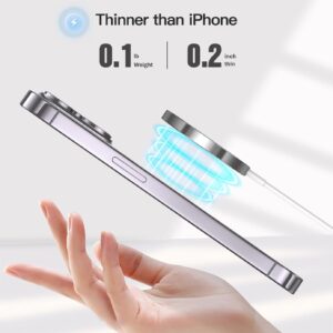 Magnetic Wireless Charger 15W Fast Mag Safe Charger for Cell Phone 16 Pro Max/16 Pro/16 Plus/16/15/14/13/12 Series 2 Pack Charging Pad for AirPods 3/2/Pro 2/Pro Mag-Safe Original Replacement