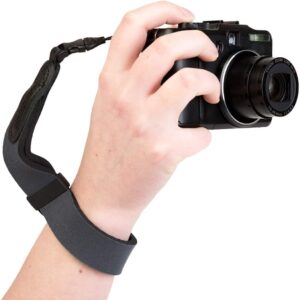 OP/TECH USA Mirrorless Neoprene Camera Wrist Strap (Steel)