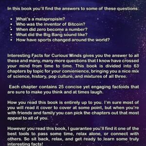 Interesting Facts For Curious Minds: 1572 Random But Mind-Blowing Facts About History, Science, Pop Culture And Everything In Between