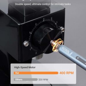 Mini Electric Screwdriver Set with Drill Bits, 52-in-1 400RPM 5 Torque Settings Precision Electric Screwdriver, 48 Magnetic Bits, Pry Bar, Led, Tweezer, Mini Drill Set Cordless for Pc