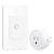LoraTap Remote Control Outlet: Wireless Wall Switch — 656ft Range — on Off Outlet Switch for Lights & Small Appliances — Pre-Programmed & No Wiring