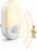 L LOHAS LED Motion Sensor Night Light, 2Pack, Motion Activated Night Light, Night Lights Plug into Wall Motion Sensor, 3000K Warm White, Adjustable Brightness 30/60LM, for Kids Adults Bathroom Bedroom