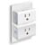 Kasa Smart Plug Ultra Mini 15A, Smart Home Wi-Fi Outlet Works with Alexa, Google Home & IFTTT, No Hub Required, UL Certified, 2.4G WiFi Only, 2 Count (Pack of 1)(EP10P2) , White