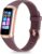 Fitness Tracker with 24/7 Heart Rate, Blood Oxygen Blood Pressure Sleep Monitor, Activity Trackers 5 ATM Waterproof,Step Calorie Counter Pedometer Health Smart Watch for Women Men Bordeaux