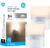 GE LED Motion Sensor Night Light, Plug into wall, 40 Lumens, Soft White, UL-Certified, Energy Efficient, Ideal Nightlight for Bedroom, Bathroom, Kitchen, Hallway, 46632, White, 2 Pack