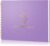 Accounting Ledger Book for Small Business Bookkeeping & Personal Use, Horizontal Expense Tracker Notebook for Family Budget, Bookkeeping Record Book Money Expense & Income Log Journal, Purple